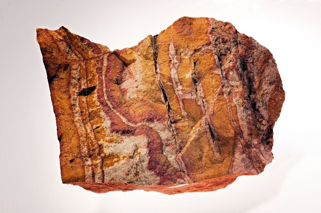Bauxite ore rocks