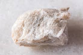 Gypsum mineral chunks